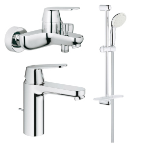 Набір змішувачів Grohe Eurosmart M-Size 126112M в Рівному