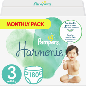 Подгузники Pampers Harmonie Размер 3 (6-10 кг) 180 шт (8006540156414) ТОП в Ровно