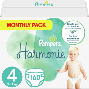 Подгузники Pampers Harmonie Размер 4 (9-14 кг) 160 шт (8006540156445)