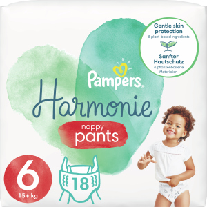 Подгузники-трусики Pampers Harmonie Nappy Pants Размер 6 (15+ кг) 18 шт (8006540181461) ТОП в Ровно