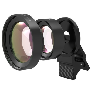 ​Объектив для телефона ORICO Phone Camera Lens 0.45X Wide Angle Lens, 12.5X Macro Lens 2 in 1 MPC-A1-BK рейтинг