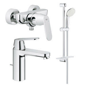 Набор смесителей Grohe Eurosmart S-Size 126114M лучшая модель в Ровно