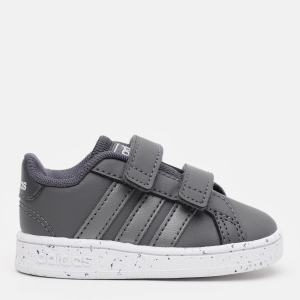 Кеды детские Adidas Grand Court I GZ7620 18 (2K) Grefiv/Ironmt/Ftwwht (4064047664607) лучшая модель в Ровно