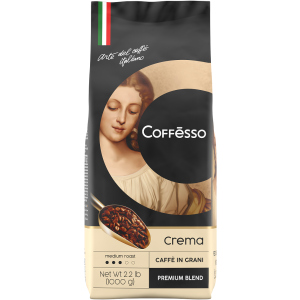 Кофе в зернах Coffesso Crema 1000 г (8001681575018) ТОП в Ровно