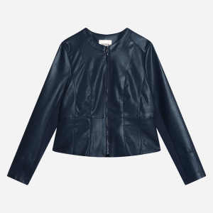 купить Куртка из искусственной кожи Orsay 800152-526000 40 Темно-синяя (80015229740)