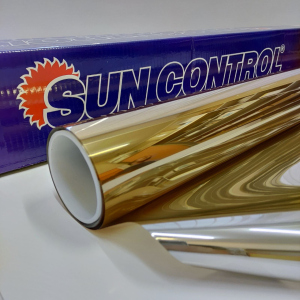 Сонцезахисна дзеркальна плівка Sun Control RS Gold 15 EXT (ширина 1,524) золото (ціна за кв.м.)