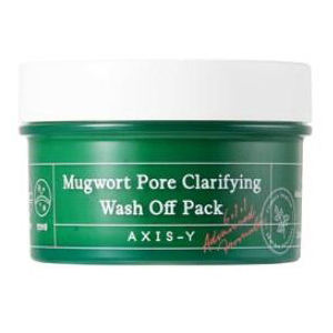 Глиняна маска для проблемної шкіри Axis-Y Mugwort Pore Clarifying Wash Off Pack 100 мл (8809634610102)