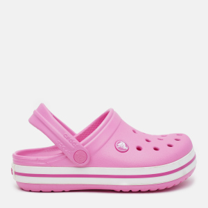 Кроки Crocs Kids Jibbitz Crocband Clog K 204537-6U9-J2 33-34 Рожеві (887350925494) краща модель в Рівному