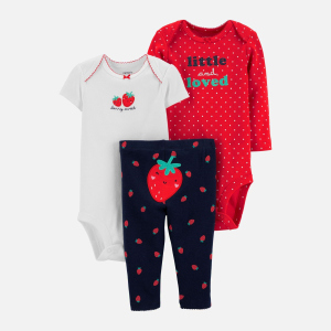 Комплект (боді 2 шт + легінси) Carters 1H364810 62 см 960 MC Multicol (192136681540) краща модель в Рівному