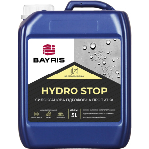 Гидрофобная силоксановая пропитка Hydro Stop Bayris 5 л в Ровно