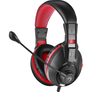 Наушники Marvo H8321S Black-Red (H8321S.MRV) надежный