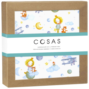 Непромокальна пелюшка Cosas Diaper Little Prince 70х120 см (4822052070970) в Рівному