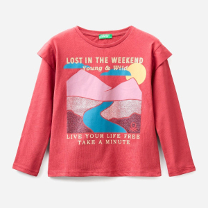 Футболка с длинными рукавами United Colors of Benetton 3ATNC15F4.G-39J 140 см L (8033379482636)