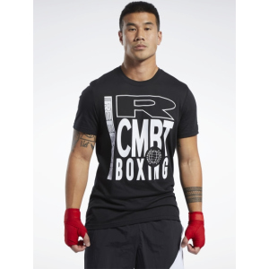 Футболка Reebok Combat Boxing Tee FJ5333 S Black (4062054547807) ТОП в Ровно