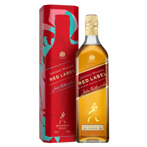 Віскі Johnnie Walker Red label витримка 4 роки 0.7 л 40% у металевій упаковці (5000267181400) в Рівному