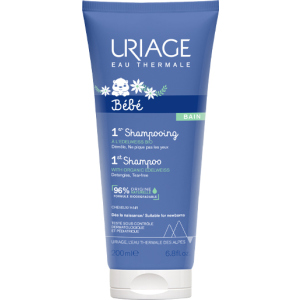 Екстра м'який шампунь Uriage 1er Shampooing Extra Gentle для дітей та немовлят 200 мл (3661434002076/3661434008627) в Рівному