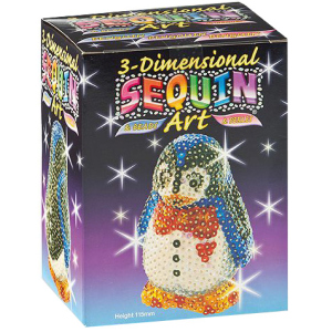 Набір для творчості Sequin Art 3D Penguin 11.5 см (SA0503) краща модель в Рівному