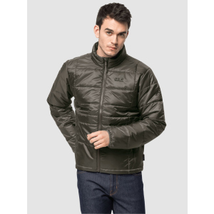 Пуховик синтетический Jack Wolfskin Argon Jacket M 1204883-5066 M Серо-оливковый (4060477922768) лучшая модель в Ровно