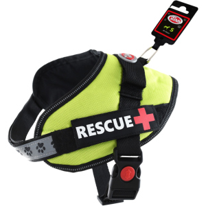 Шлей посилений Pet Nova Rescue+ S 45-55 см Салатовий (HA-RESCUE-LIGHTGREEN-S) (5903031442274) краща модель в Рівному