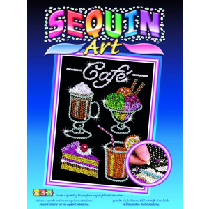 купити Набір для творчості Sequin Art Blue Cafe 25х34 см (SA1424)