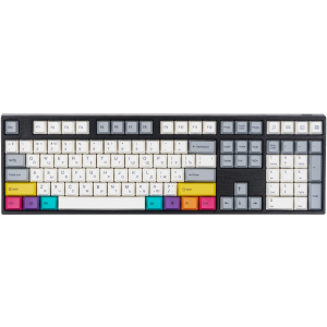 Клавіатура провідна Varmilo VA108M CMYK Cherry MX Brown USB Vintage Days (VA108MN2W/LLK12RB) ТОП в Рівному