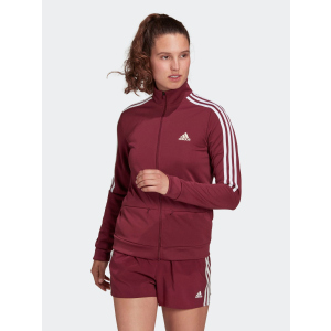 Спортивна кофта Adidas W Sereno Tj GS6258 Viccri/White (4064055390642) краща модель в Рівному