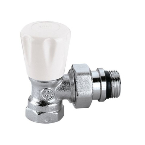 Кран радиаторный CALEFFI 1/2" угловой (411402)