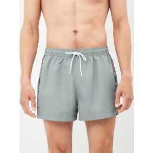 Шорты для плавания Calvin Klein Underwear Short Drawstring KM0KM00557-PN6 M Overcast Grey (8719853675717) лучшая модель в Ровно