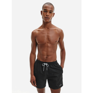 Шорты для плавания Calvin Klein Underwear Medium Drawstring KM0KM00565-BEH M Pvh Black (8719853673256) ТОП в Ровно