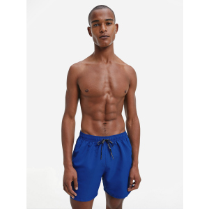 Шорты для плавания Calvin Klein Underwear Medium Drawstring KM0KM00565-C5D S Bobby Blue (8719853657522) надежный