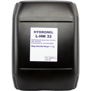 Гідравлічна олія Lotos Hydromil L-HM 32 17 кг (WH-P700T20-000) краща модель в Рівному