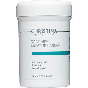 Зволожуючий крем Christina Rose Hips Moisture Cream with Carrot Oil 250 мл (7290100361146)