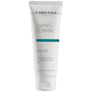 Трансдермальний крем з ліпосомами для нормальної та сухої шкіри Christina Trans dermal Cream with Liposomes 60 мл (7290100361078) в Рівному