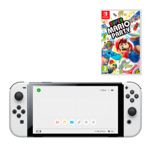 Консоль Nintendo Switch OLED Model HEG-001 64GB White Новий + Гра Mario Party краща модель в Рівному