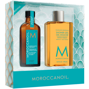 Летний набор Moroccanoil Масло 100 мл+ Гель для душа 250 мл (7290113144491) лучшая модель в Ровно