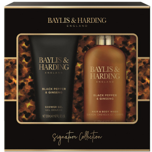 хорошая модель Подарочный набор Baylis&Harding Signature Men's Black Pepper&Ginseng (017854107236)