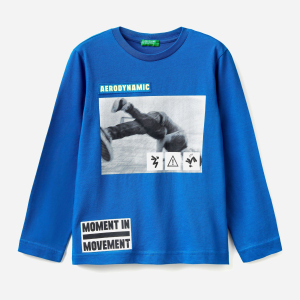 Футболка с длинными рукавами United Colors of Benetton 3096C14Z4.G-094 130 см M (8033379997437) в Ровно