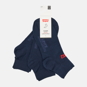 Набор носков Levi's 903051001-321 39-42 3 пары Navy (8718824836102) ТОП в Ровно