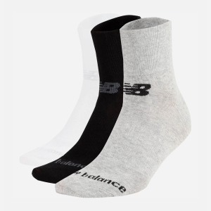 Шкарпетки New Balance Prf Cotton Flat Knit Ankle Socks 3 Pair LAS95233WM 35-38 3 пари Різнокольорові (192983723103) краща модель в Рівному