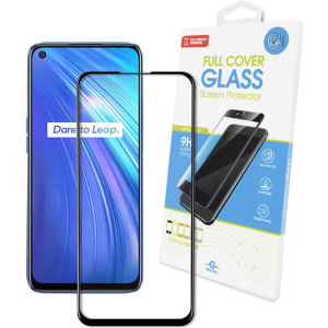 Захисне скло Global Full Glue для Realme 6 Black