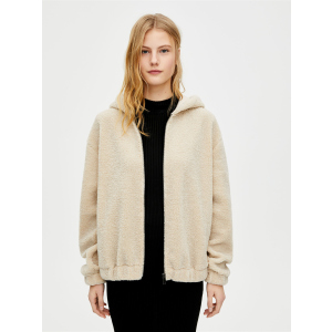 хороша модель Еко кожушок Pull & Bear 5590/305/711 S Молочний (SZ05590305711022)