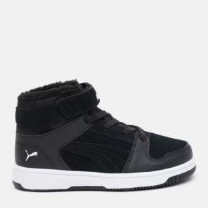 Черевики дитячі Puma Pm Rebound Layup Fur SD V PS 37049801 27.5 (9.5) Puma Black-Puma White (4060981160304) в Рівному