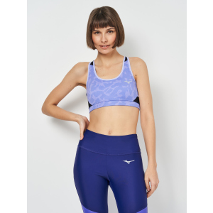 Спортивный топ Mizuno Alpha Graphic Bra J2GA170465 L Фиолетовый (5059431208849) в Ровно