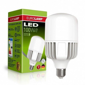 EUROLAMP LED Лампа надпотужна 100W E40 5000K в Рівному