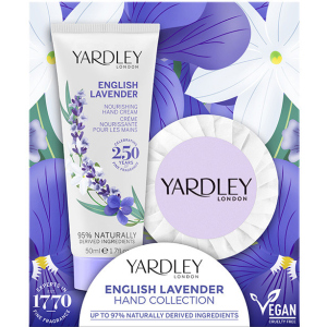 Набір Yardley Мило English Lavender 50 г Крем для рук English Lavender 30 г (5056179303577) краща модель в Рівному