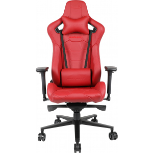 Кресло игровое Anda Seat Dracula Size M Red NAPA LEATHER (AD14-03-RB-L/C-R01) в Ровно