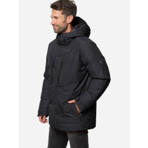 Пуховик Jack Wolfskin North Ice Parka M 1111681-6000 XL Черный (4060477270234) лучшая модель в Ровно