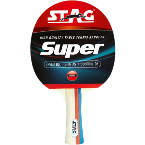 Ракетка для настільного тенісу Stag Racket Super (330) рейтинг