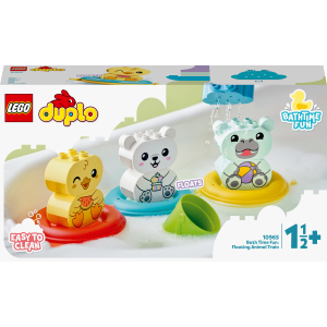 Конструктор LEGO DUPLO My First Веселое купание: Плавающий поезд с животными 14 деталей (10965) лучшая модель в Ровно