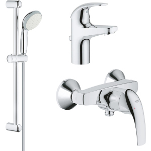 Набір змішувачів GROHE Start Curve 126747 (23805000+23767000+26196000) ТОП в Рівному